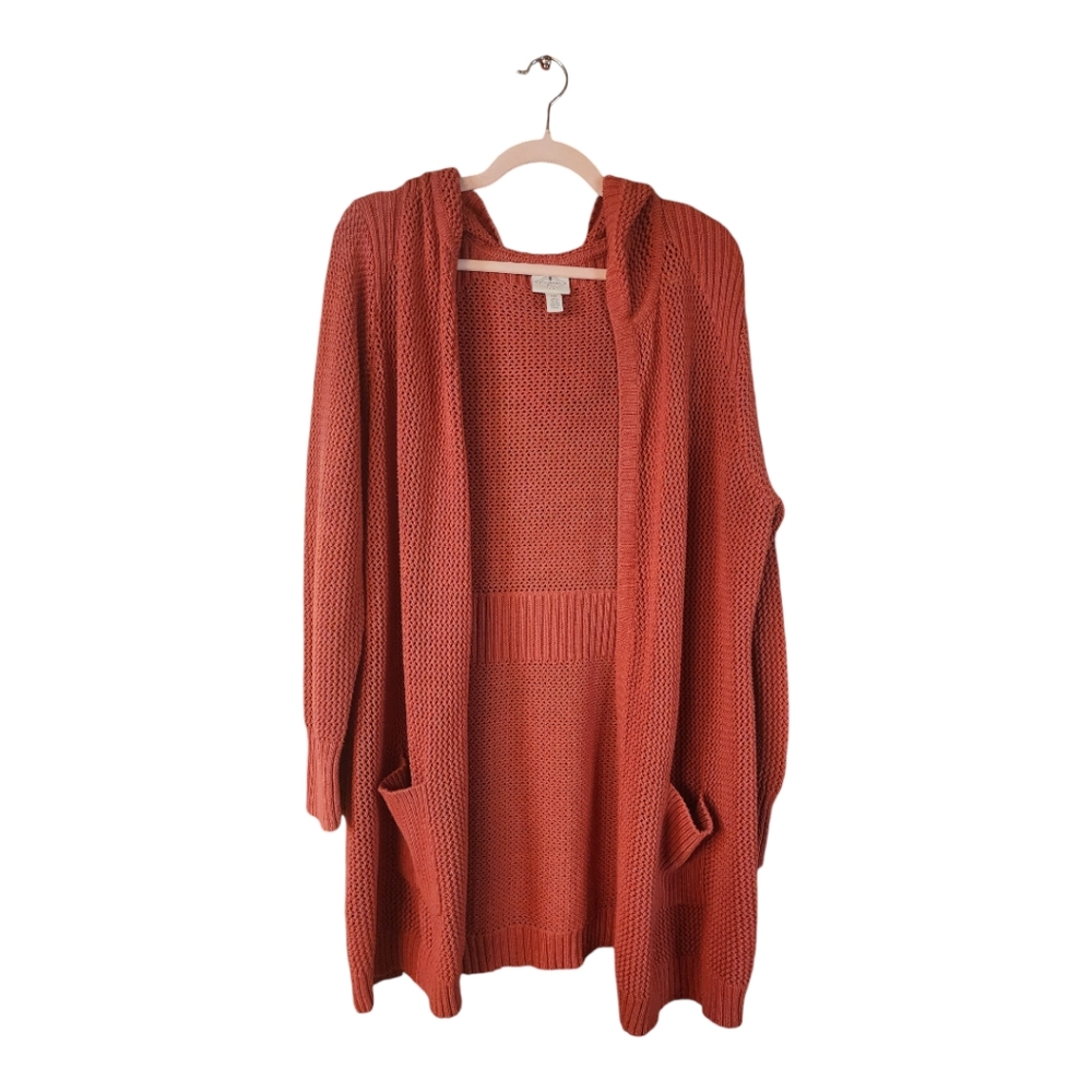 St. John's Bay Salmon Cardigan